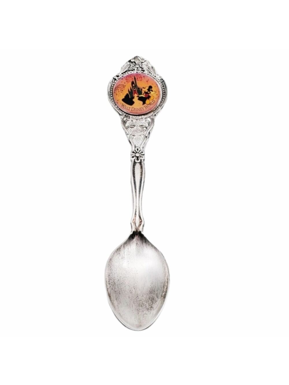 Disney WDW Mickey Mouse Castle Silver Spoon Collector